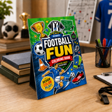 Ultimate Football Fun Coloring Book - Soccer Adventure Activity Pages physical printed English book interior page or product preview 4, ISBN 9798904662356