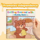 Printed preschool self-care storybook with Buddy Bear
