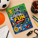 Ultimate Football Fun Coloring Book - Soccer Adventure Activity Pages physical printed English book interior page or product preview 6, ISBN 9798904662356