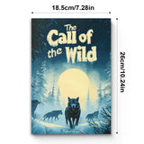 The Call of the Wild Wilderness Adventure Book product image 5 showing printed book details for screen-free reading and learning