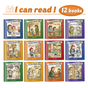 Kid Can Read 12-book everyday life early reader set for kids cover
