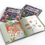 Attention  Adventures: A 5-Book Set to Boost Kids' Attention and Supercharge Concentration Skills
