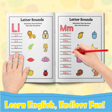 Kids practicing beginning sounds and alphabet letters