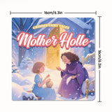 Front cover view of Mother Holle Grimm storybook