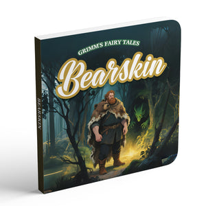 Bearskin classic fairy tale picture book cover for kids
