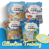 Interactive Recognition Series: Help Kids Improve Concentration with Coloring and Exercise Books Series Set style5