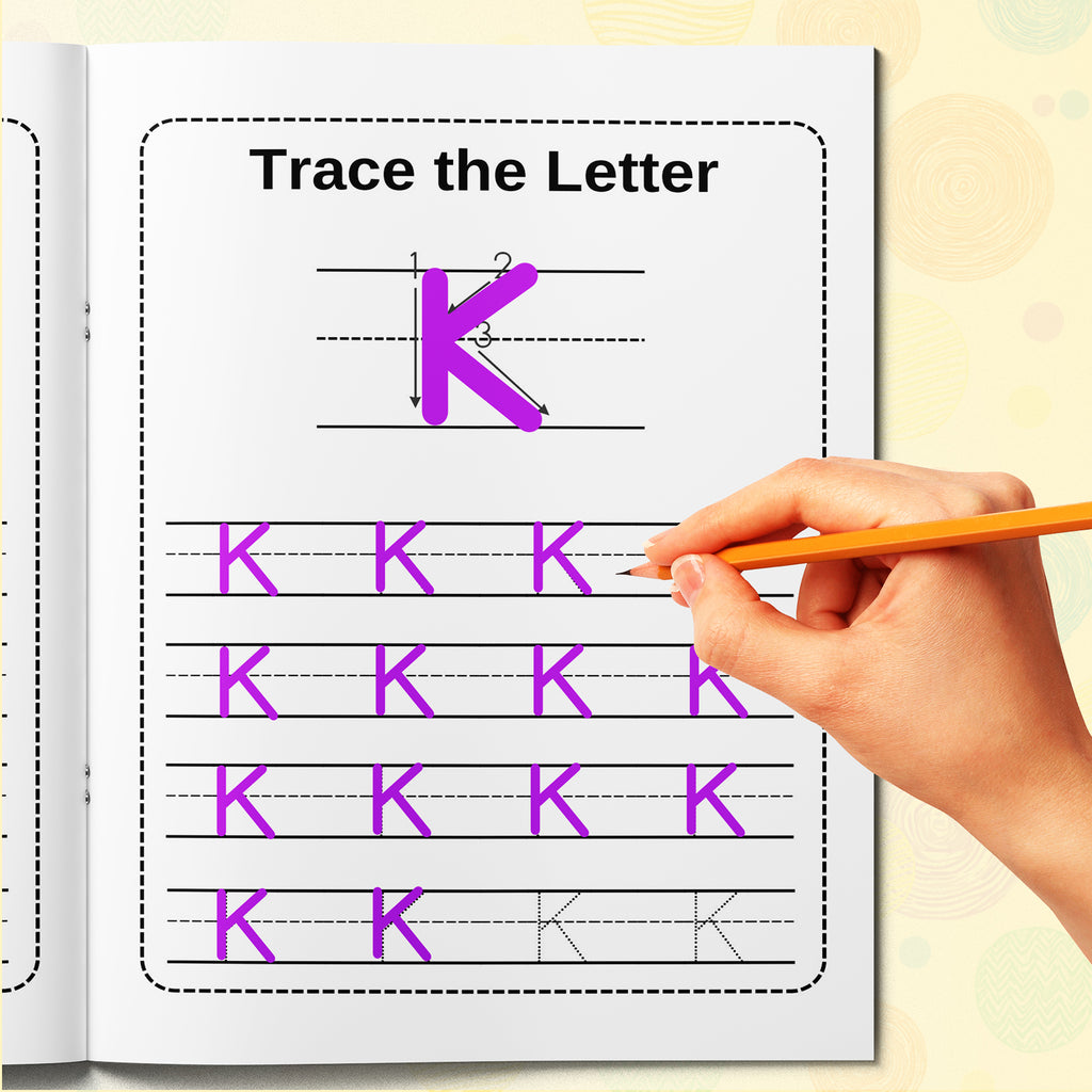 A to Z Tracing Time Workbook product image 6 showing printed book details for screen-free reading and learning