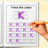 A to Z Tracing Time Workbook product image 6 showing printed book details for screen-free reading and learning