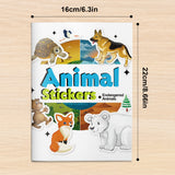 Endangered wildlife sticker activity book for kids