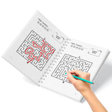 A set of Fun Maze Book Designed for Kids Aged 3-12+, Sparking Early Thinking and Problem-Solving Skills