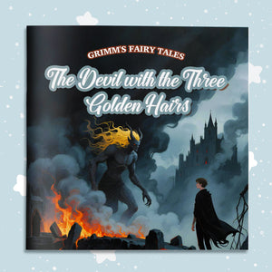 Grimm's Fairy Tales The Devil with the Three Golden Hairs Picture Book cover