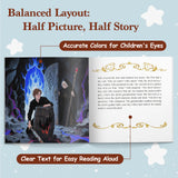 Ages 4-8 Devil with the Three Golden Hairs picture book for screen-free read-aloud storytime