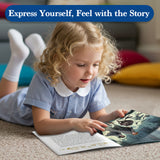 Grimm's Fairy Tales The White Snake Picture Book product image 7 showing printed book details for screen-free reading and learning