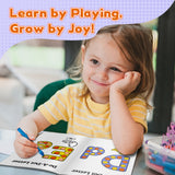 Dot and Color ABC Do-A-Dot Workbook product image 7 showing printed book details for screen-free reading and learning