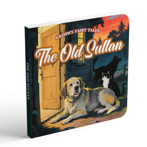 The Old Sultan classic fairy tale picture book cover for kids