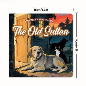 Front cover view of The Old Sultan Grimm storybook