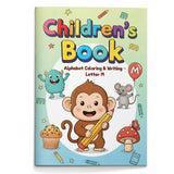 Color by Letter and Find and Color Workbook for Kids, Early Alphabet Activity Book with Letter Recognition, Beginning Sound Practice, Visual Search, and Fun Preschool Literacy Learning