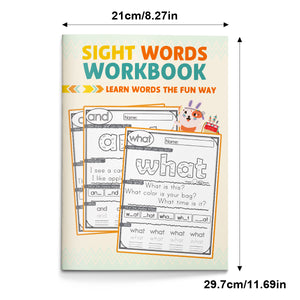 Early reading practice book for kids with high frequency words