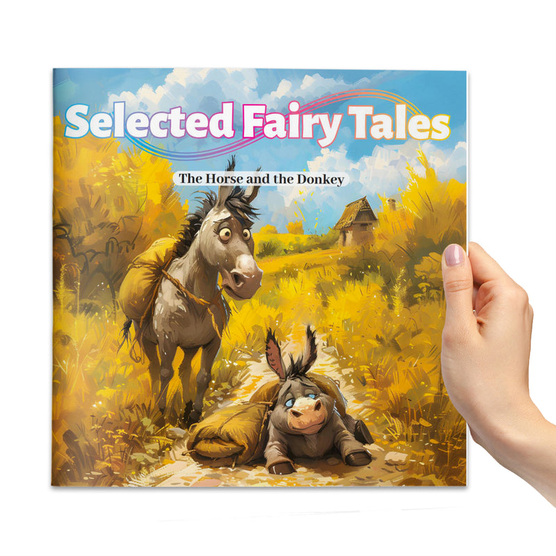 Selected Fairy Tales The Horse and the Donkey Picture Book cover