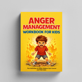 Anger Management Workbook for Kids product image 6 showing printed book details for screen-free reading and learning