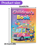 CVC Scoops ABC Order Workbook for Kids, Early Phonics Activity Book with Word Family Practice, Alphabetical Order Skills, Cut and Paste Learning, and Fun Literacy Development