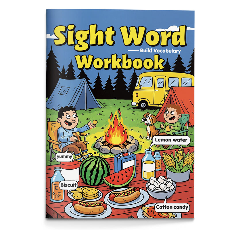Sight Word Workbook CVC ABC Order cover