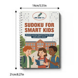 Sudoku for Smart Kids, Logic Puzzle Workbook for Children, Number Reasoning Practice, Focus Training, Problem-Solving Skills, and Brain-Building Learning Fun
