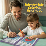 Color Party by Numbers for Kids product image 7 showing printed book details for screen-free reading and learning