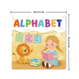 ALPHABET: A to Z Learning Book with Pictures (Board Book Edition)