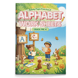 Alphabet Handwriting Workbook for Kids, Early Letter Practice Book with Trace and Write Activities, Beginning Sound Recognition, Picture Clues, and Fun Preschool Literacy Learning