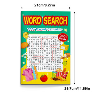 Animals Word Search Puzzle Book for Kids, Themed Vocabulary Search Activities, Spelling Practice, Reading Focus, Pattern Recognition, and Early Literacy Learning