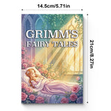 Printed Complete Grimm's Fairy Tales classic book for home libraries