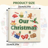 Children's Christmas learning book about holiday traditions and family celebration