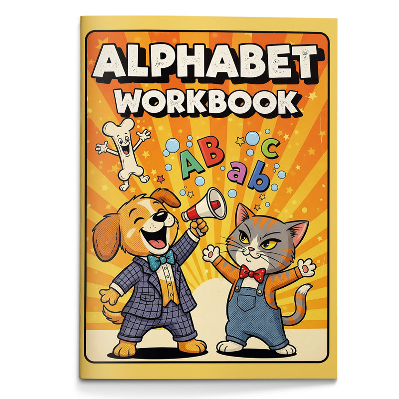 Alphabet Workbook daily letter tracing cover