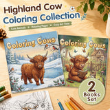 Coloring Cows for Kids + Cow Coloring Book for Kids: 2-Book Set bundle detail image, image 2, bundle ISBN 9798904661526