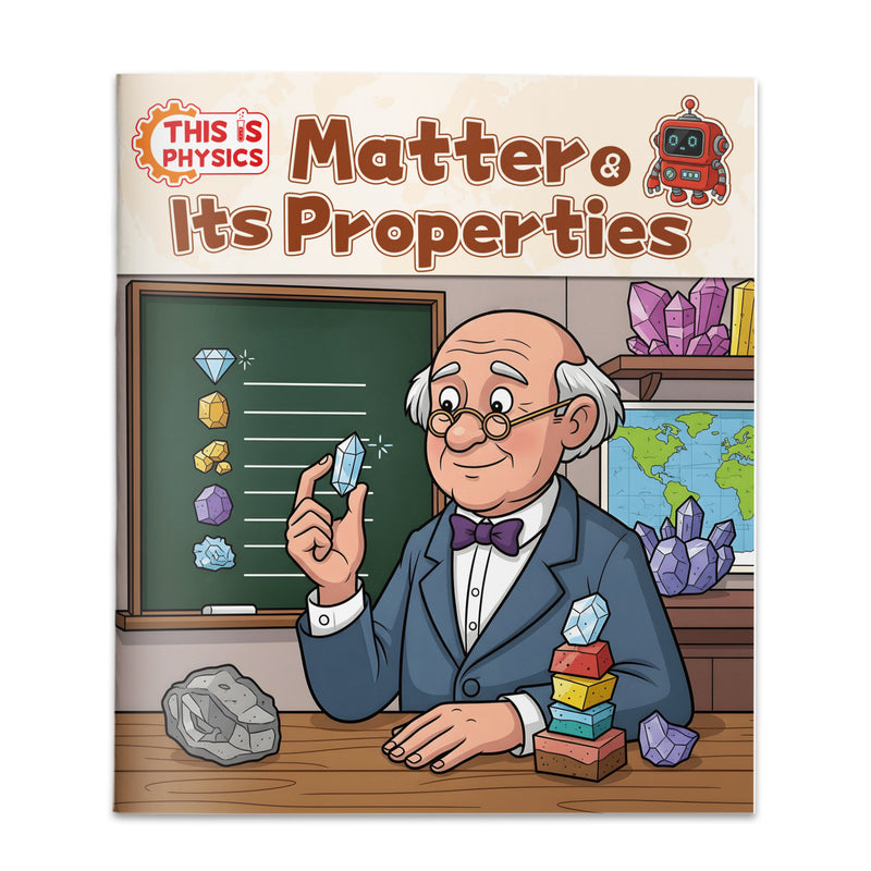This Is Physics Matter and Its Properties book for kids cover