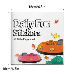 Playground sticker activity picture book for kids