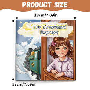 Gentle children's bedtime book about dreams, imagination, and a sleepy train adventure