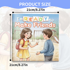 Children's friendship book about making friends, kindness, and social confidence