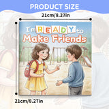 Children's friendship book about making friends, kindness, and social confidence