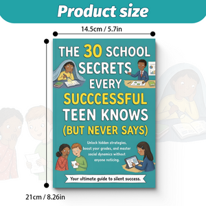 Teen study skills book about school secrets, smart habits, and academic confidence