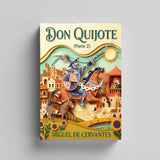 Don Quijote Parte 2 Spanish Edition by Miguel de Cervantes product image 6 showing printed book details for screen-free reading and learning
