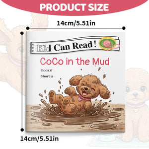 Children's CoCo learn-to-read books with puppy stories and simple sentences