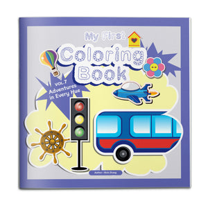 My First Activity Coloring Book for Little Hands cover