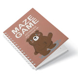 A set of Fun Maze Book Designed for Kids Aged 3-12+, Sparking Early Thinking and Problem-Solving Skills