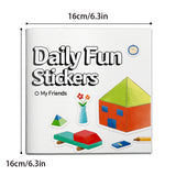 Friendship theme sticker activity picture book for kids