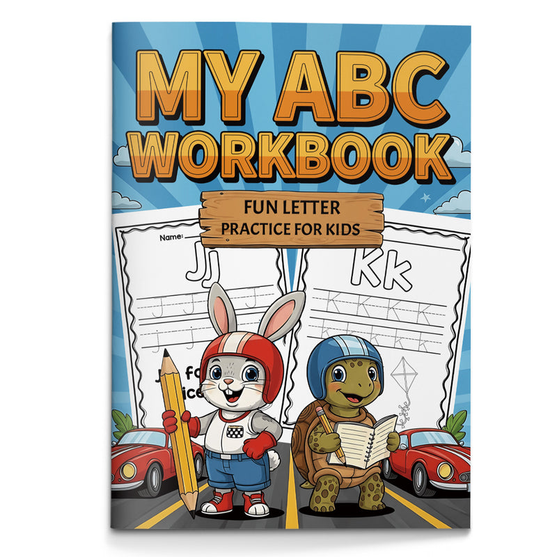 My ABC Workbook fun letter practice cover
