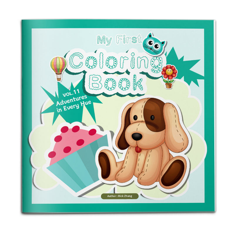 Connect the Dots and Coloring Practice Book for kids cover