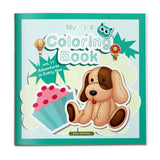 Connect the Dots and Coloring Practice Book for kids cover