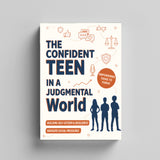 Paperback mockup of The Confident Teen teen self-esteem guide